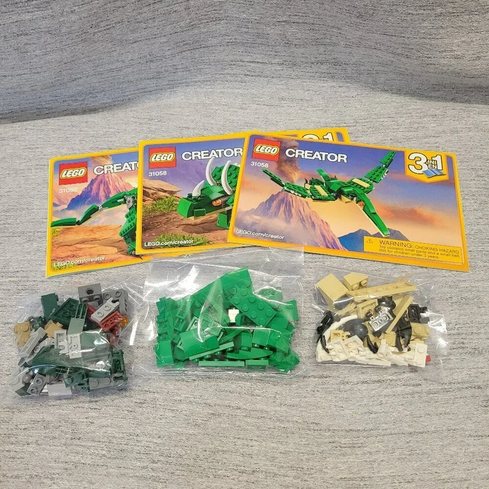 LEGO Creator 3 in 1 Mighty Dinosaurs Model Building Set 31058